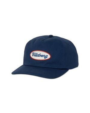 Billabong Caution Patch Snapback Hat - Blue