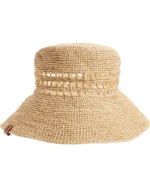 Rag & Bone Daisie Packable Straw Hat - Natural