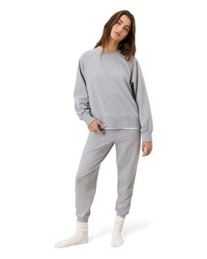 Pact Cloudknit Raglan Crew - Gray