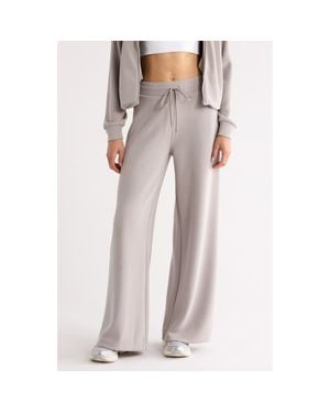 Zella Soft Luxe Wide Leg Pants - Pink