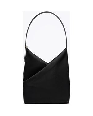 Lux and Nyx Origami Hobo Bag With Detachable 15-Inch Laptop Sleeve For - Black