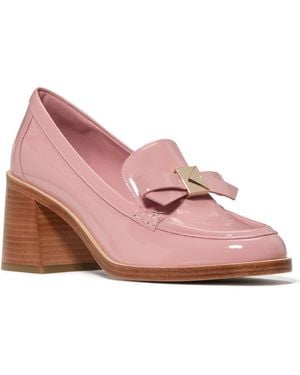 Kate Spade Deco Bow Loafer Pump - Pink