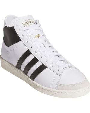 adidas Gender Inclusive Jabbar Hi Basketball Sneaker - White