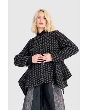 Alembika Myre Cozy Flounce Jacket - Black