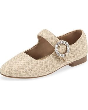 Sam Edelman Kids' Maeve Rachel Mary Jane Flat - Natural