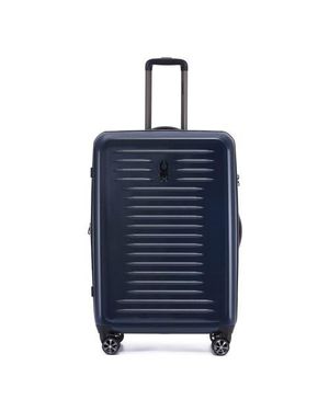 Spyder Rails 29 Inch Expandable Hardside Upright Suitcase - Blue