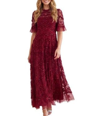 Needle & Thread Lily Bloom Embroidered Dress