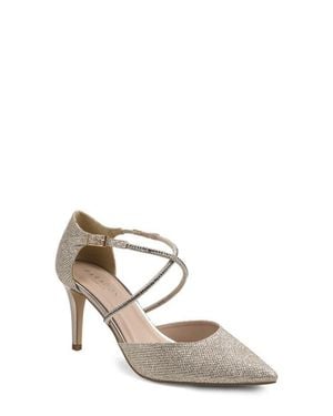 Paradox London Kennedy Pointed Toe Pump - White