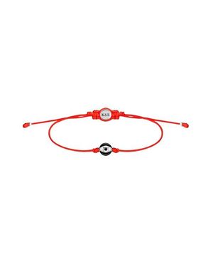 Karma and Luck String Evil Eye Bracelet Fierce Protector - Red