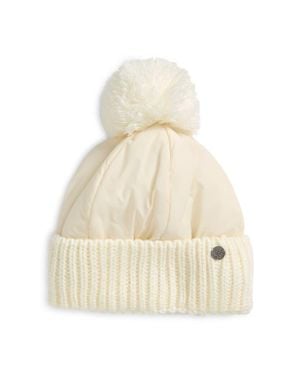 Zella Mixed Media Beanie - Natural