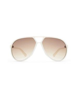 Aire Skyveil Aviator Sunglasses - White