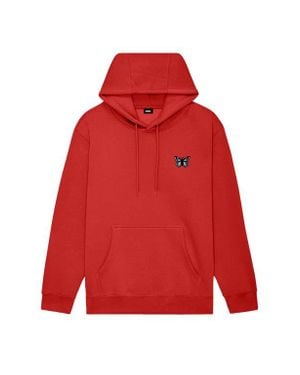 Alix Butterfly Midweight All Day Hoodie - Red
