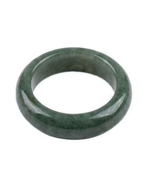 seree Chess Light Dark Jade Ring - Green