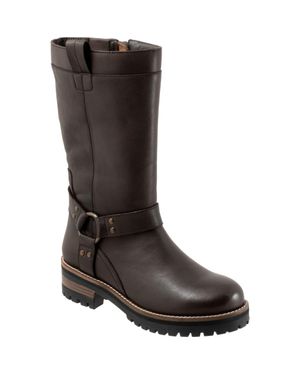 Softwalk Edgewater Lug Sole Boot - Brown