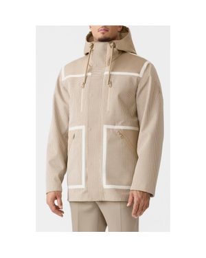 Mackage Foster-Ht 3-In-1 Mixed Media Jacket - Natural