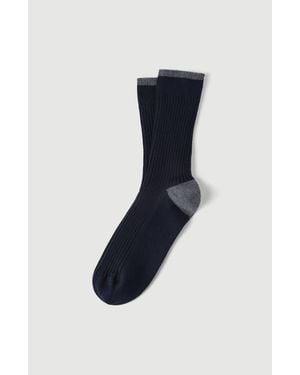 Brunello Cucinelli Cotton Socks - Blue