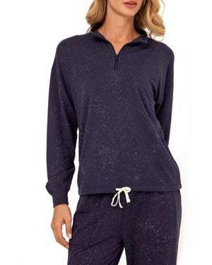 Threads For Thought Theresa Spray Wash Modal Blend Sweatpants - Blue