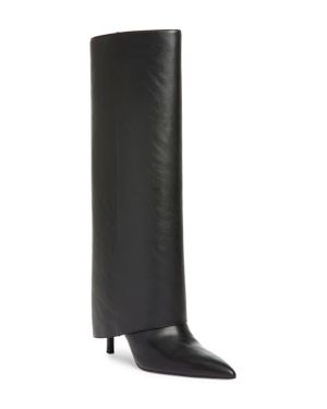 Open Edit Nyomi Tall Boot - Black