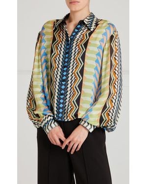 Temperley London Meryl Shirt - Blue