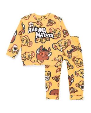 Disney Lion King Loungewear 2-Piece Sweatshirt And Pants Set - Metallic