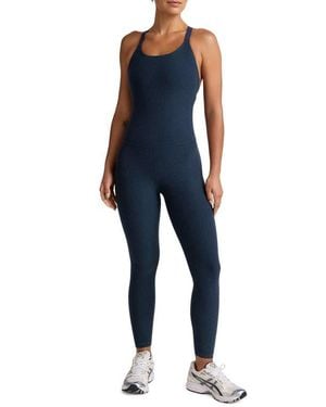 Beyond Yoga Play The Ankles Jumpsuit - Blue