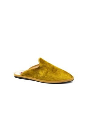 Gondolina Shoes Venetian Mules - Yellow