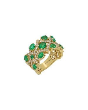 Bony Levy El Mar Gemstone Statement Ring - Green