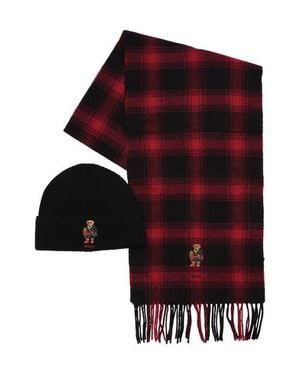 Polo Ralph Lauren Holiday Bear Boxed Gift-Set - Red