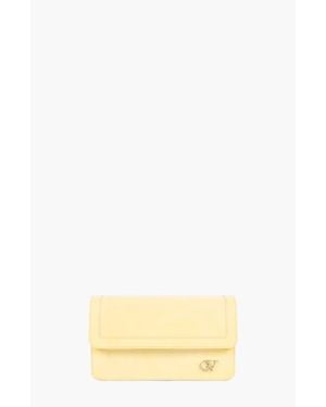 Cavalinho Iconic By Patent Leather Clutch Shoulder Bag 648 - Natural