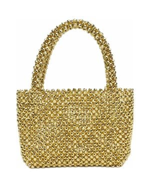 Moda Luxe Donna Evening Bag - Metallic