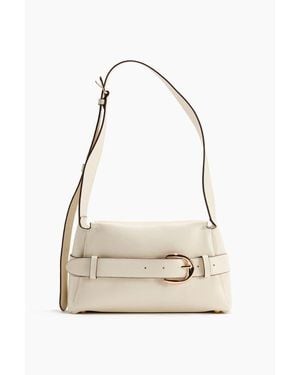 H&M Strap-Detail Crossbody Bag - White