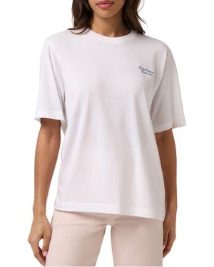 Travis Mathew Rooftop Cotton Jersey Graphic T-Shirt - White