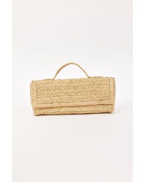 Hat Attack Brady Clutch - Natural