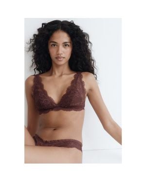 H&M Padded Soft-Cup Lace Bra - Multicolor