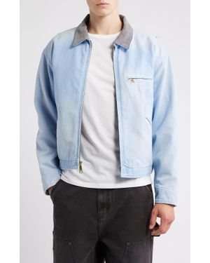 Elwood Petrol Canvas Jacket - Blue