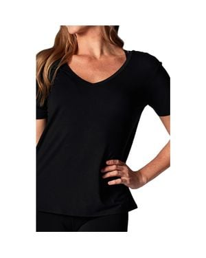 Tavi Everyday V-Neck Tee - Black
