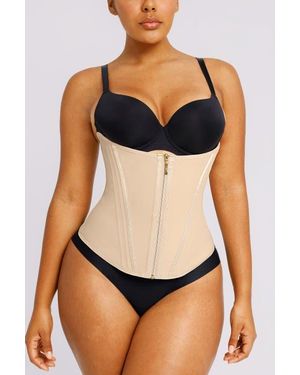 Shapellx Body Shaper Latex Waist Sneaker - Black