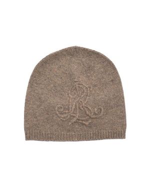Ralph Lauren Embroidered Logo Hat - Brown