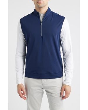 Johnnie-o Torque Quarter-Zip Vest - Blue