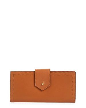 Madewell The Post Leather Wallet - Brown