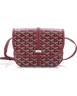 81036096 Belvedere Ii Messenger Bag Coated Canvas Pm - Red