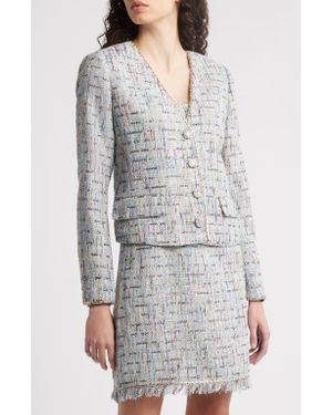 Kobi Halperin Lily Tweed Jacket - White