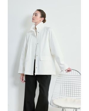ALMINA CONCEPT Cotton Barn Jacket - White