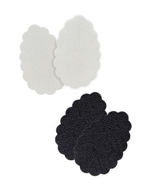 Foot Petals Set Of 4 No-Slip Grips - White