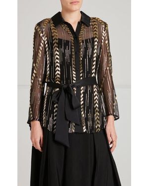 Temperley London Viola Shirt - Black