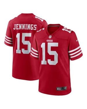 Nike Jauan Jennings San Francisco 49Ers Game Jersey - Red