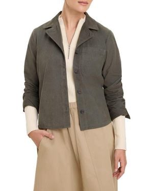 NZ BY NIC & ZOE Baby Cord Shirt Jacket - Gray