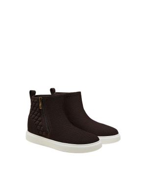 VIVAIA Round-Toe Hidden Wedge Sneakers - Black