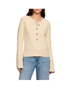 Sanctuary Everyday Henley Sweater - Blue