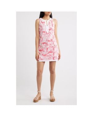 Lilly Pulitzer Romey Sleeveless Romper - Red